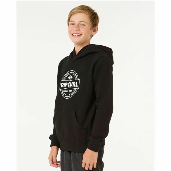 Children’s Hoodie Rip Curl Stapler Hood Black