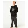 Children’s Hoodie Rip Curl Stapler Hood Black