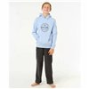 Children’s Hoodie Rip Curl Stapler Hood Blue