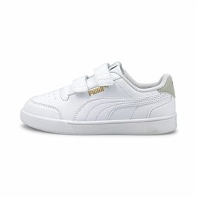 Sports Shoes for Kids Puma Shuffle V White