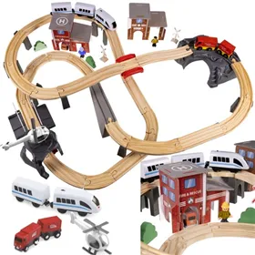 Wooden train - Kruzzel train 22754