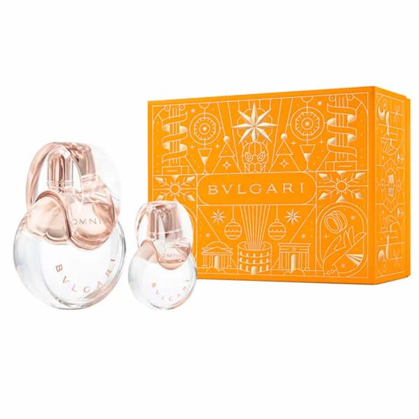 Bvlgari Omnia Crystalline Eau De Toilette Spray 100ml Set 2 Pieces