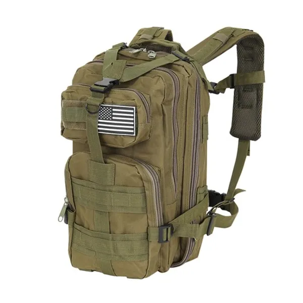 Small green hiking backpack 23243