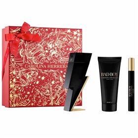 Мужской парфюмерный набор Carolina Herrera BAD BOY 3 Предметы
