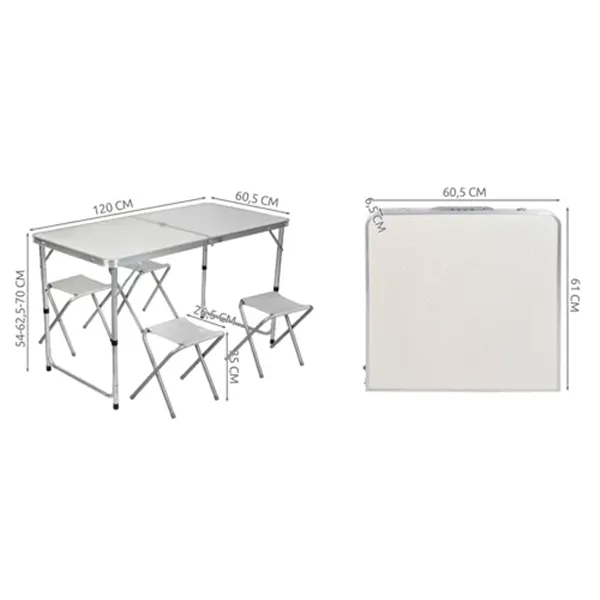 Trizand kempinga komplekts 23238