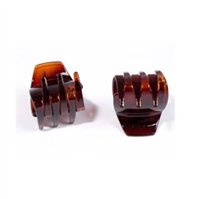 Clip Inca Pinza Concha Francesa Brown