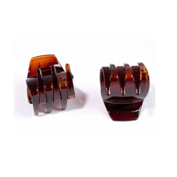 Clip Inca Pinza Concha Francesa Brown