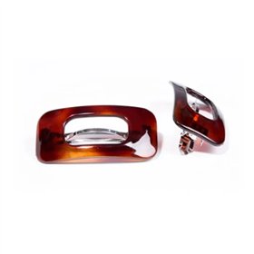 Hair fastener Inca Pasador Concha Francesa Brown