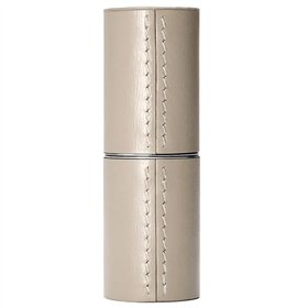 La Bouche Rouge Beige Leather Lipstick Case