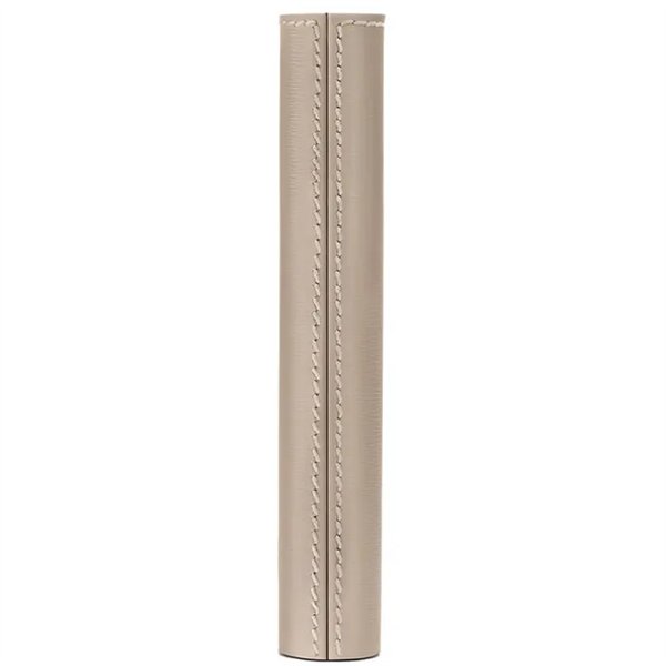La Bouche Rouge Beige Leather Sleeve