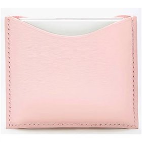 La Bouche Rouge Pink Leather Compact Case