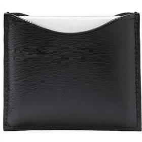 La Bouche Rouge Black Leather Compact Case