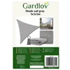 Aurinkosuojapurje 3x3x3m harmaa Gardlov 23147