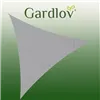 Aurinkosuojapurje 3x3x3m harmaa Gardlov 23147