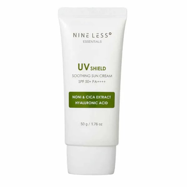 Nine Less Essentials UV Shield Soothing Sun Cream SPF 50+ 50g