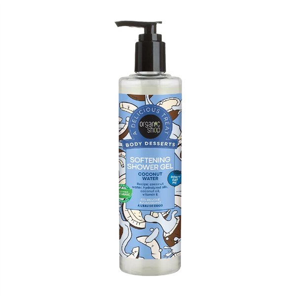 Organic Shop Body Desserts Coconut Water Gel De Baño 280ml