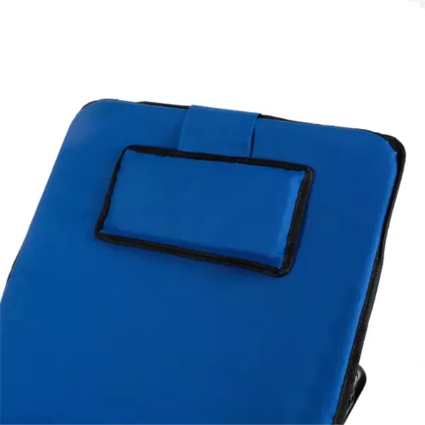 Beach mat with backrest + pillow Trizand 23617