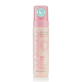 Sunkissed Self-Tan Mousse Medium Coconut Fragrance 200ml