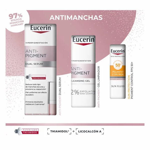 Женский косметический набор Eucerin ANTI-PIGMENT 3 Предметы
