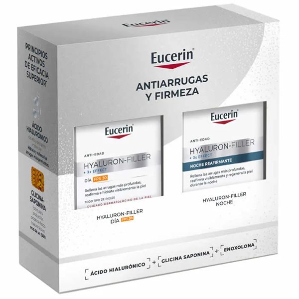 Женский косметический набор Eucerin HYALURON FILLER 2 Предметы