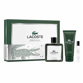 Lacoste Original Eau De Parfum Spray 100ml Set 3 Pieces