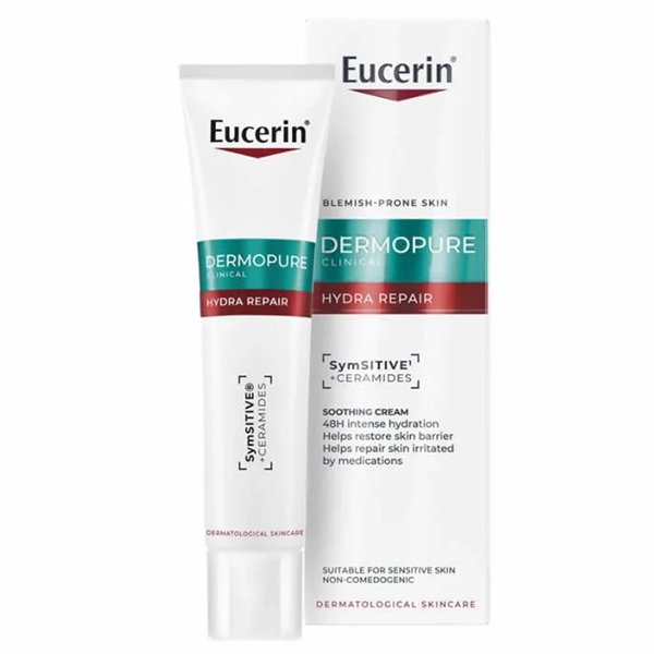Eucerin Dermopure Hydra Repair Soothing Cream 40ml