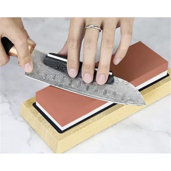 Sharpener for Kitchen Knives Chisels Water Stone Sharpening Stone + Strap RUHHY 23763