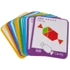 Educational puzzle - geometric shapes