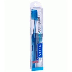 Vitis Compact Medium Toothbrush Aloe 15ml