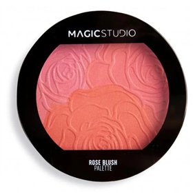 Magic Studio Powerful Cosmetics Rose Blush Palette 1 Piezas