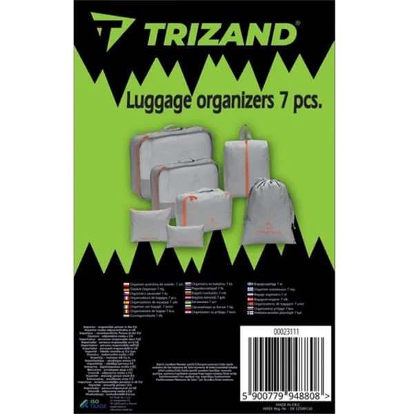 Ceļojumu organizators čemodānam - 7 gab. Trizand 23111