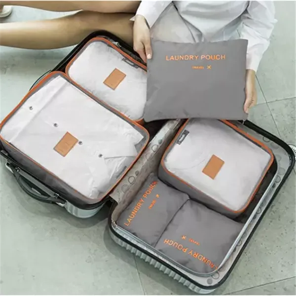 Travel organizer - 6 pcs Trizand 23183