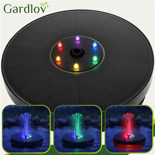 Saules dārza strūklaka LED Gardlov 23227