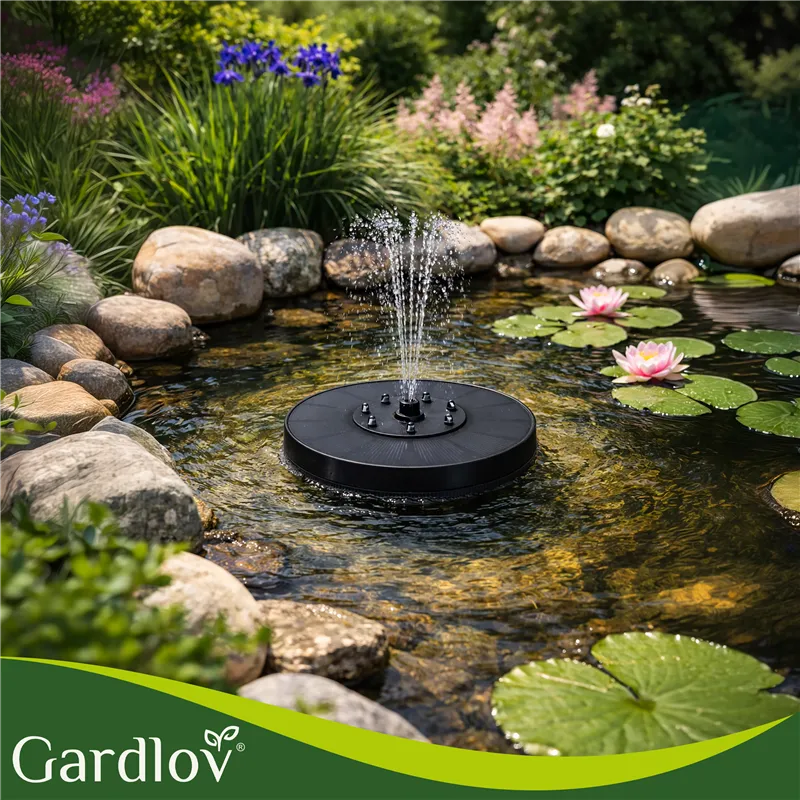 Saules dārza strūklaka LED Gardlov 23227