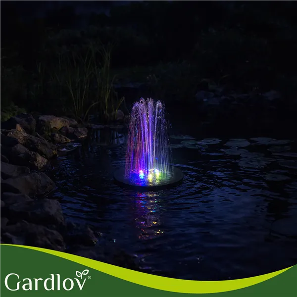 Saules dārza strūklaka LED Gardlov 23227
