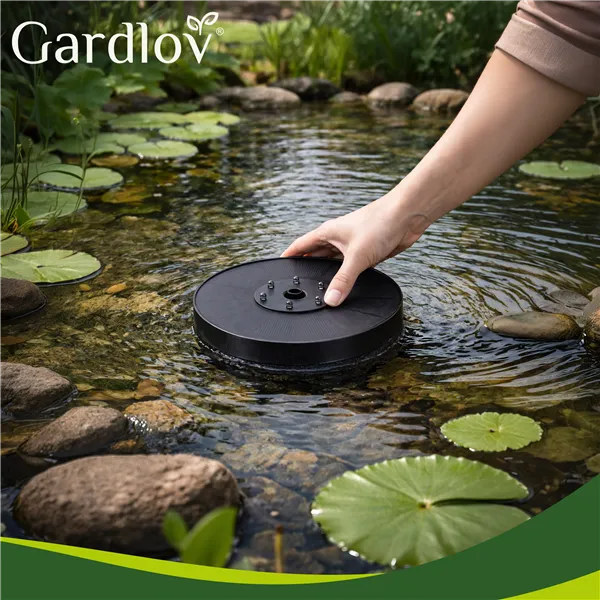 Solar garden fountain LED Gardlov 23227