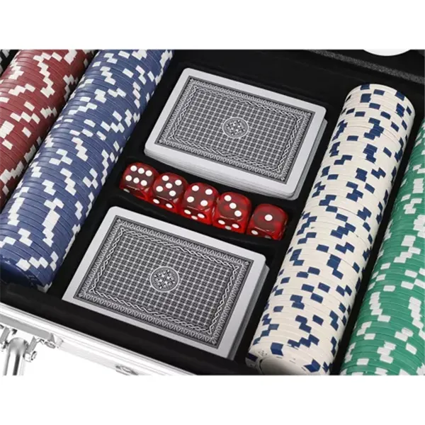 Pokeri - 300 pelimerkin setti kotelossa HQ 23528