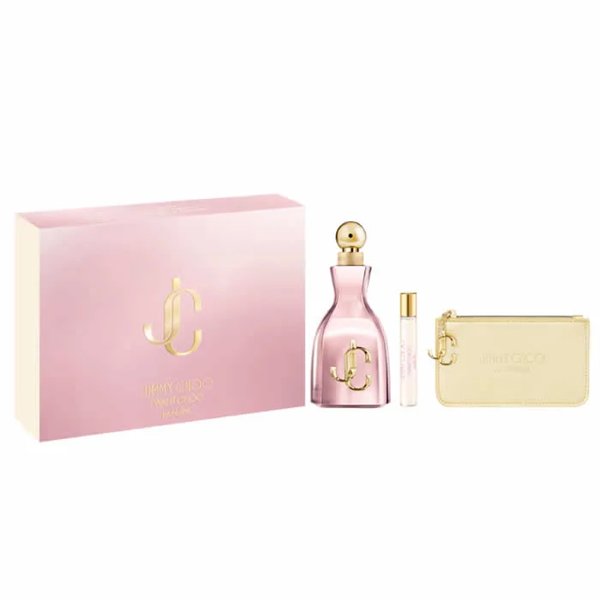 Moteriškų kvepalų rinkinys Jimmy Choo I WANT CHOO EDP 3 Dalys
