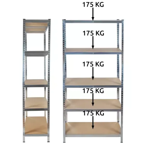 Varastohylly 220x100x45 Malatec 23766