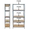 Varastohylly 220x100x45 Malatec 23766