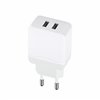 Setty wall charger 2x USB 2,4A LS-02 white JMP