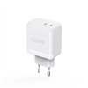 Forever CORE SMART PD wall charger 2xUSB-C 45W