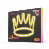 ż_Neon PLEXI LED CROWN warm white NNE12 Neolia