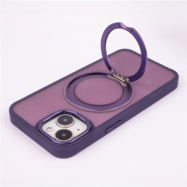 Mag Ring Rotating case for iPhone 13 6,1&quot purple