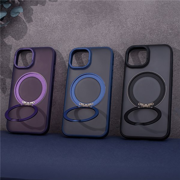 Mag Ring Rotating case for iPhone 13 6,1&quot purple
