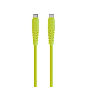 Setty cable USB-C - USB-C 1,5 m 20W KSC-C-1.52011 lime
