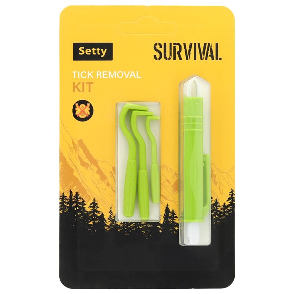 Setty Tick Removal Kit (4 pcs.) - SZK 01