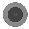 Setty Recycling inductive charger 15W LED silver QRLI-15-LD-07