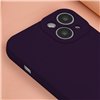 Silicon case for iPhone 16 Pro Max 6,9&quot plum