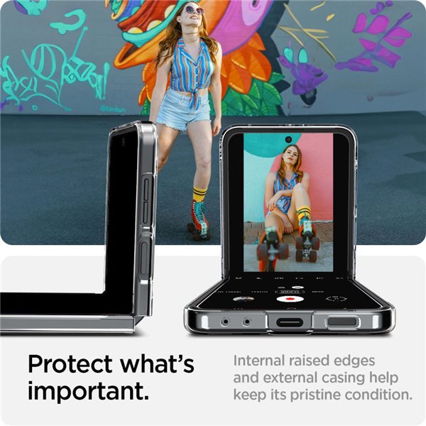 Spigen AirSkin Galaxy Z Flip 6 / 7 FE crystal clear